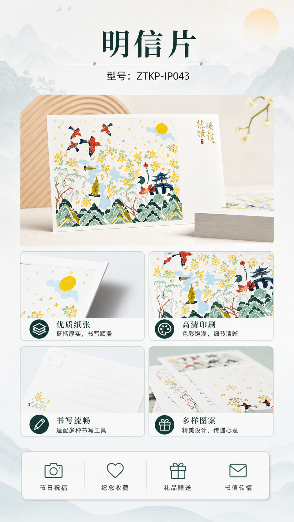 明信片详情图 2